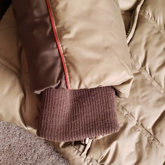 EUC Steve Madden Sz L green down jacket - Picture 8 of 8